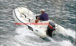 China rigid hull inflatable boat inflatable battery powered boat inflatable pontoon boat on sale