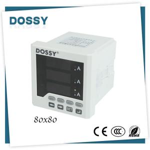 Wholesale 80x80mm LCD display Ampere meter Three phase meter panel anolog meter for parameter measurement from china suppliers