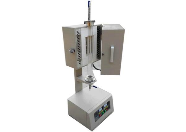Quality Vertical Lab Tube Furnace 304 Stainless Steel Sealing Flange Programmable for sale