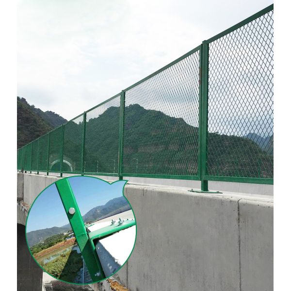 Decorative Garden Panels Straight Barrier Stainless Steel Welded Wire Mesh Fence