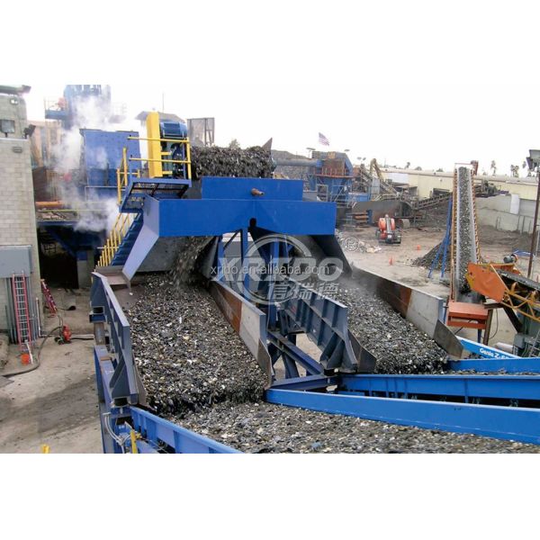 Iron Scrap Shredder Machine Waste Radiator Shredder Aluminum Hammer Mill