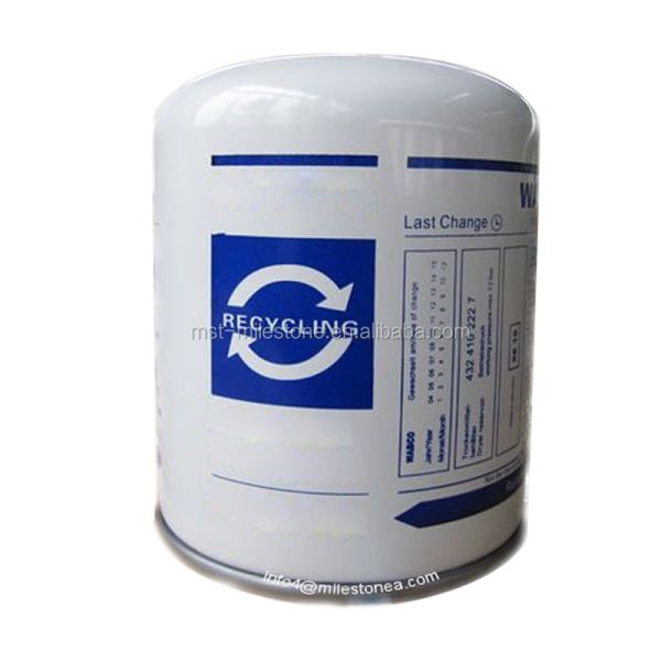 Truck Air Dryer Filter Cartridge Replacement Cross Reference OEM 4324102227
