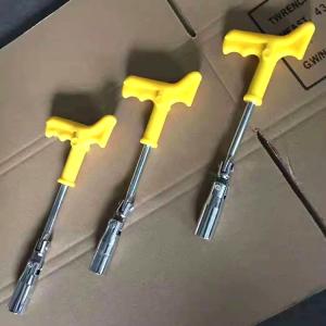 China 16/21mm Spark Plug Socket Wrench T Handle Universal Joint on sale