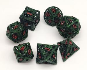Wholesale Handmade Cool Metal Polyhedral Dice Practical Durable For Shadowrun from china suppliers
