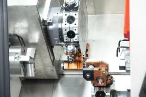 Wholesale Powerful Multi Spindle Cnc Vertical Turret Lathe With Back Spindle from china suppliers