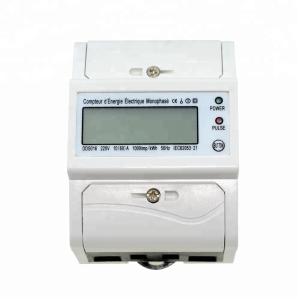 China Single Phase Din Rail Energy Meter Digital Kwh Meter on sale
