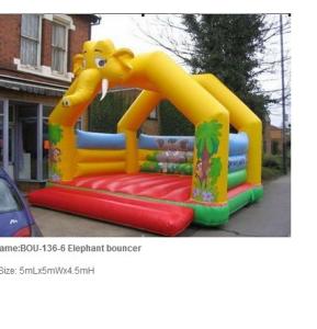 Wholesale Inflatable Bouncer / INFLATABLE jump / inflatable elphane bouncer from china suppliers
