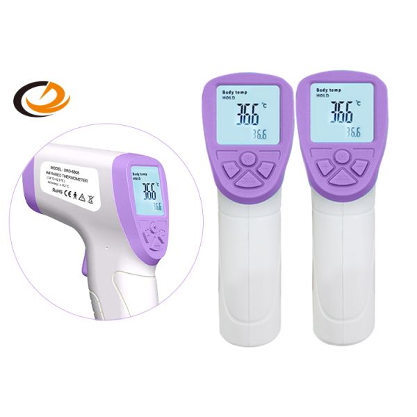 CE ROHS Approval Infrared Body Thermometer ABS With Luminous Display Function