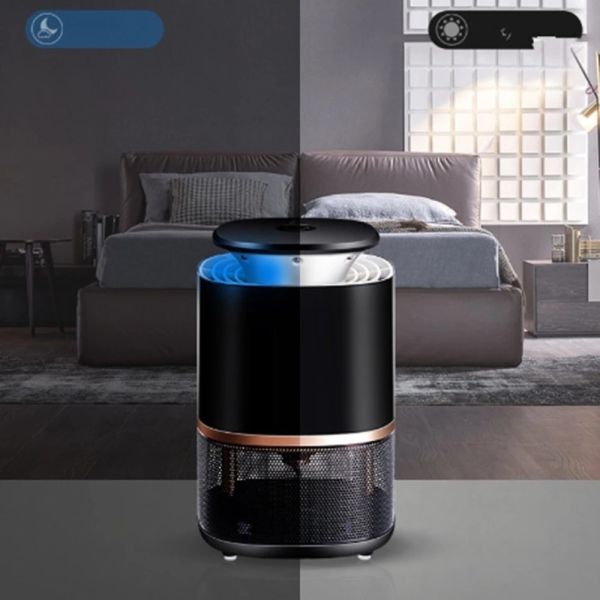UV Electric LED Home Zapper Insect Trap Mosquito Killer Lamp with USB