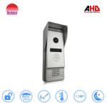 Morningtech Gold color 7inch touch button AHD video door phone intercom system