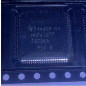 Wholesale 16 Bit Texas Instruments MSP430 Microcontroller IC MSP430F6736AIPZR from china suppliers