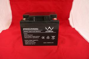 Wholesale High Safety 12v Deep Cycle Marine Battery / Sealed Deep Cycle Battery 42AH from china suppliers