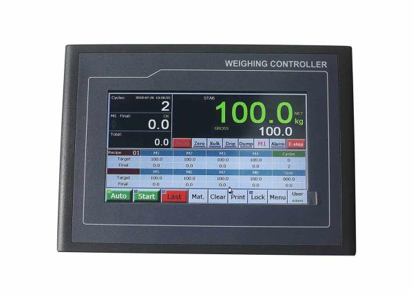 Quality Single Scale TFT -Touch Batch Weighing Controller With USB Communication for sale