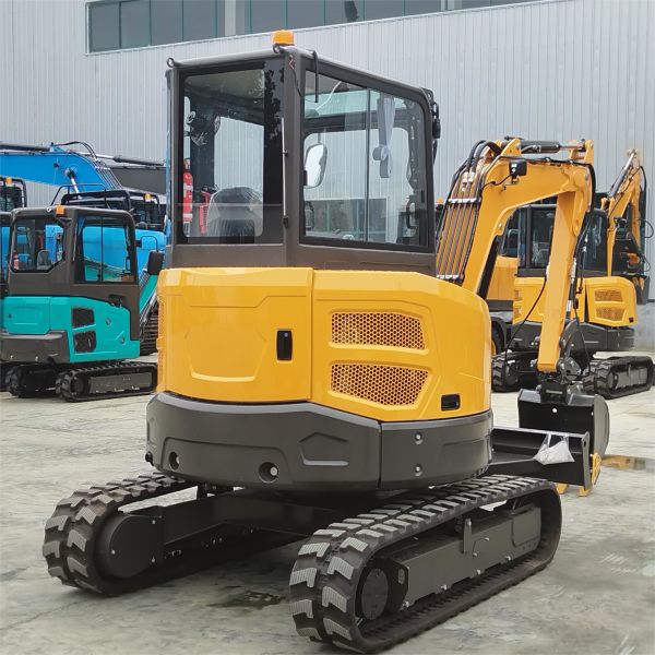 4.0 T Mini Hydraulic Crawler Excavator with Fully Enclosed Cabin