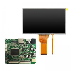 China 800x480 LCD Touch Panel 7 Inch Capacitive Touch Screen Sunlight Readable on sale