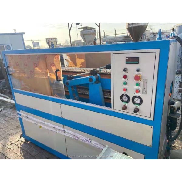 Second Hand Counter-Rotating Conical Twin-Screw Extruder Complete Mold for Plastic Pipe