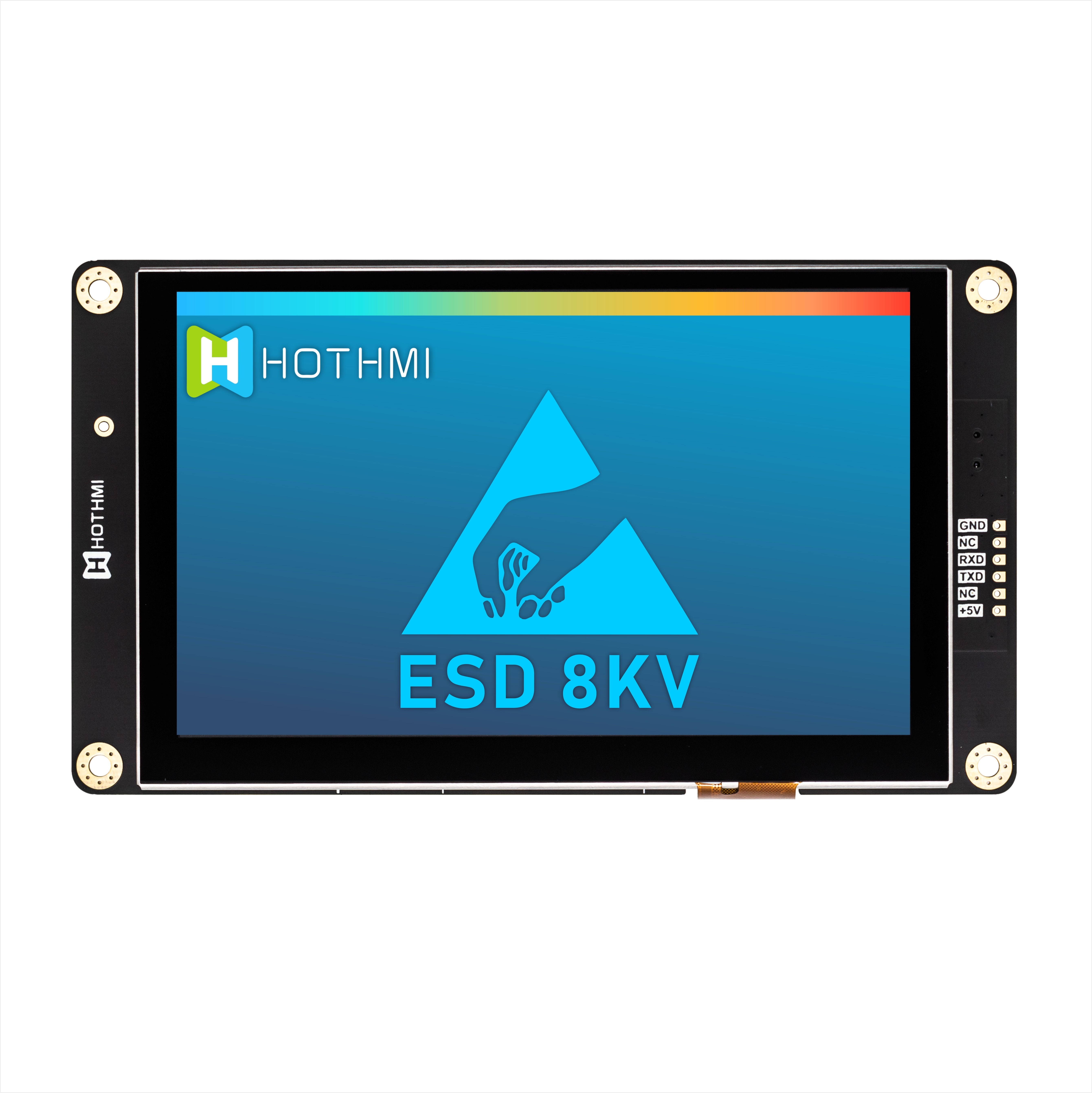 5 Inch Smart Serial Screen 800x480 UART TFT LCD Module Display Panel With Capacitive Touch
