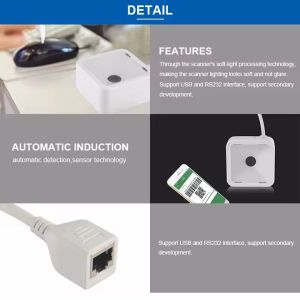 OEM Desktop Barcode Scanner Module 2D QR Code Reader for Embedded Kiosk