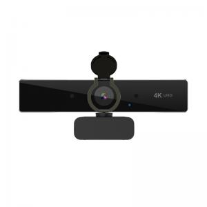China Black Color 4K Resolution Webcam , 90 Degree Viewing Angle Wide Angle Web Camera on sale