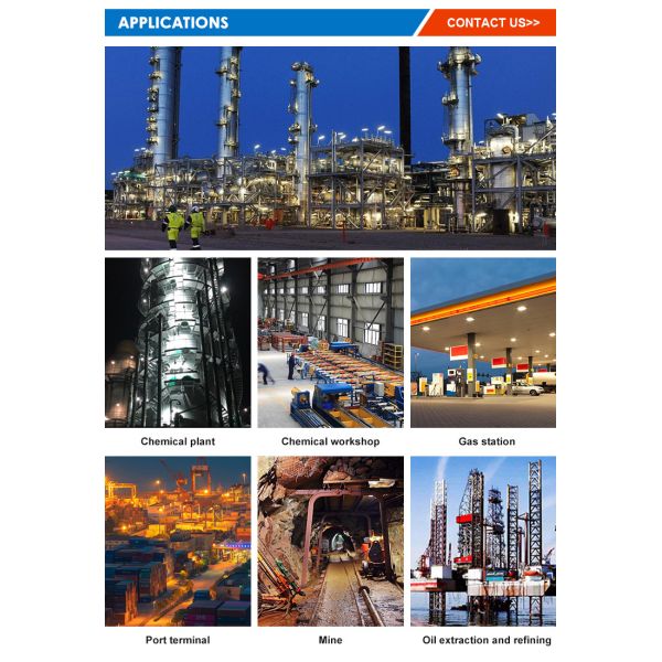 Ip65 Waterproof Chemical Industry Explosion-Proof Lamp 120w