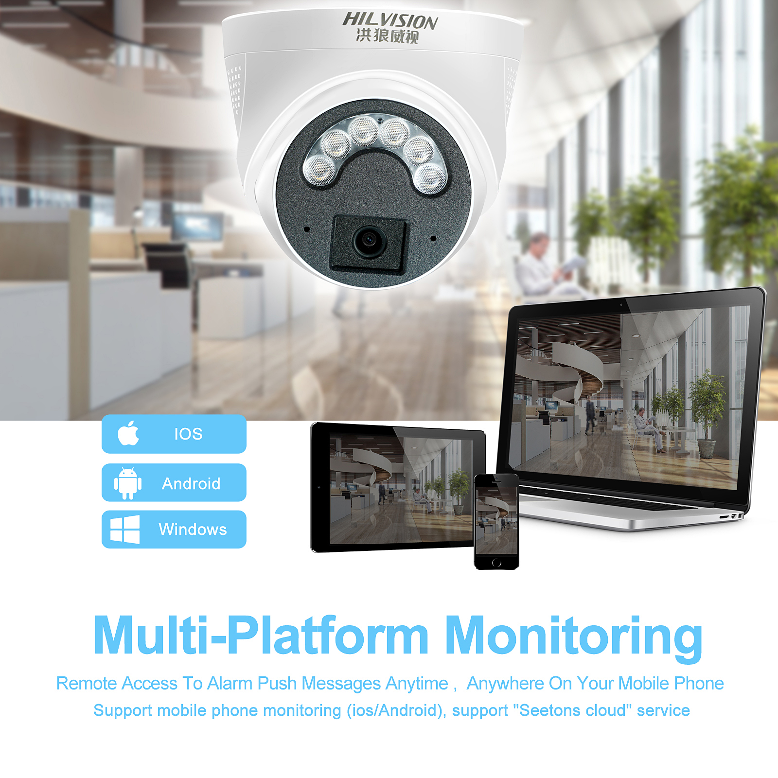 C2240TQ-10D Dome Camera Wide Angle Function NVR Data Storage For Enhanced Security