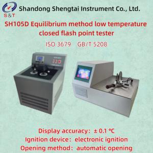 Wholesale ISO 3679 Low Temperature Closed Flash Point Tester Balancing Method 2ml Sample from china suppliers