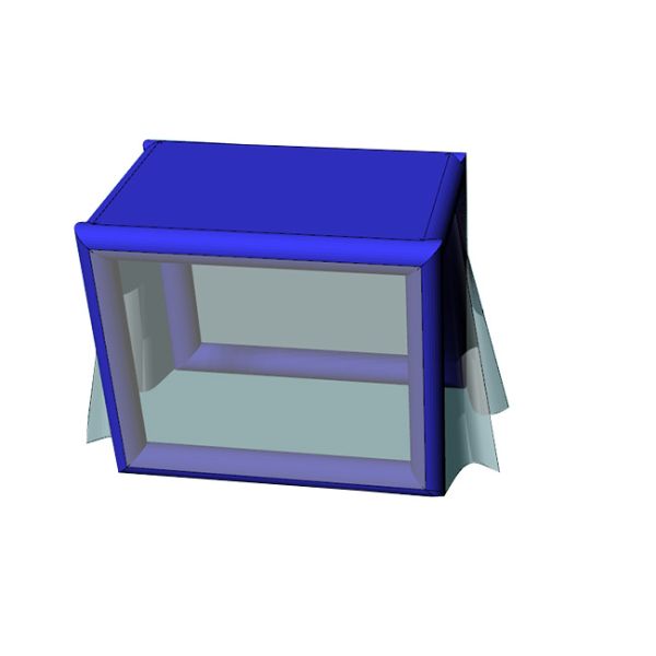 Custom Made Portable Transparent Emergency Inflatable Disinfection Chamber For Outdoor Sanitizing In Public Places