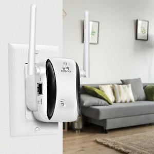 China 300M Small Steamed Repeater Signal Amplifier Wifi Repeater Router Dual Antenna on sale