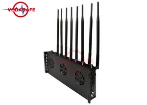Wholesale Custom Frequency Network Signal Jammer 24 / 7 Hours Working Bluetooth 2.4G 2400 - 2500MHz from china suppliers