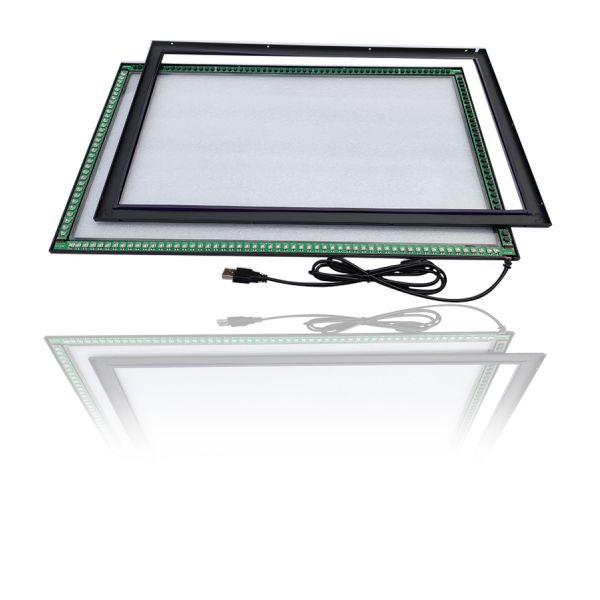 21.5 Inch IR Multi Touch Frame Overlay Kit 10 Points For AMT Interactive Kiosk