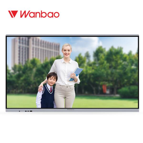 Quality 65 Inch Touch Screen Interactive Whiteboard Adjustable Pointer Teaching Children for sale