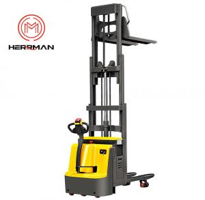 Wholesale Garment 2T 2500mm Dividable Mast Fully Electric Pallet Stacker from china suppliers