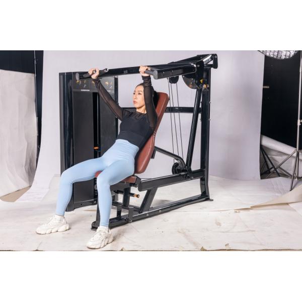 Commercial Indoor Fitness Equipment: Pin-Loaded Multi-Press Machine for Bodybuilding and Chest & Shoulder Workout