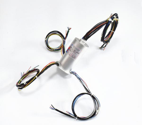 Quality Three Lead Wire Exits Customized Digital Slip Ring For Lithium Battery Equipment for sale