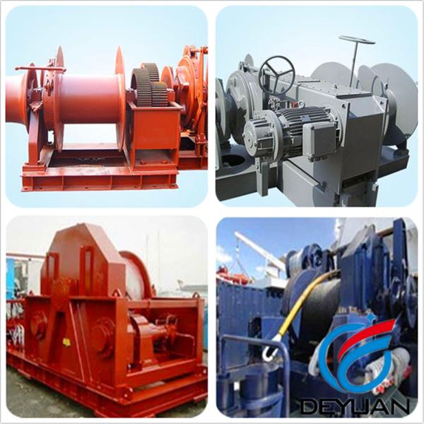 Marine Boat Anchor Windlass 150KN For Large Equipment Lifting