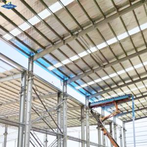 China Customize Prefab Steel Frame Fabricated Industrial Prefabricated Warehouse on sale