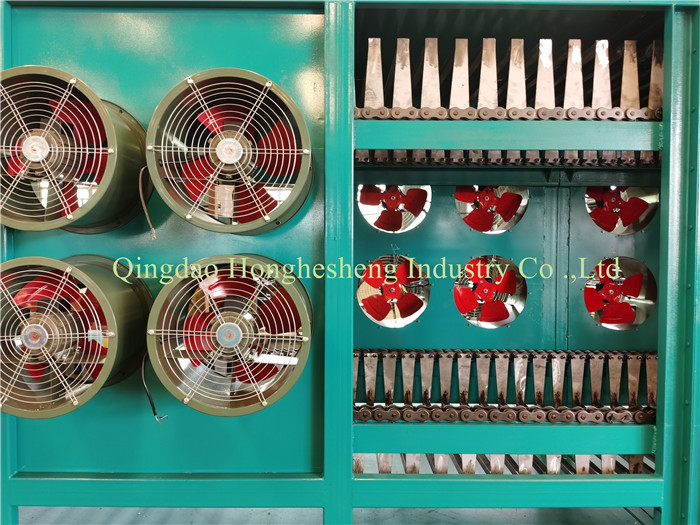 Rubber Sheet Batch Off Cooling Machine 3-35 M/Min Line Speed