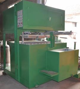 China 350pcs/h Small Paper Pulp Egg Tray Making Machine With Aluminum Molds on sale