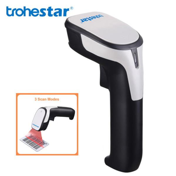Quality 2D 1200mAh 32 Bit 2.4G Bluetooth Qr Code Scanner for sale