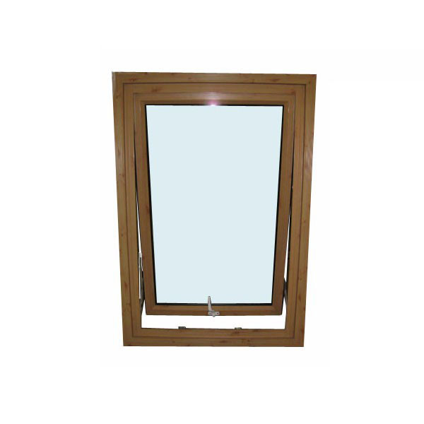 Double Glazed White UPVC Awning Window Basement ODM