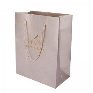China Printed Luxury Jewelry Paper Gift Bags Euro Tote Bags Wholesale Manufacturers on sale