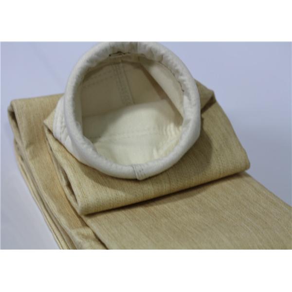 Dust Removal Aramid Filter Bag For Metal Fabrication Customized Size With Aramid Scrim