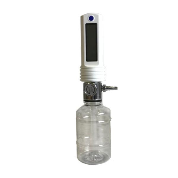 Quality Medical oxygen flow meter with humidifier portable oxygen inhaler for sale