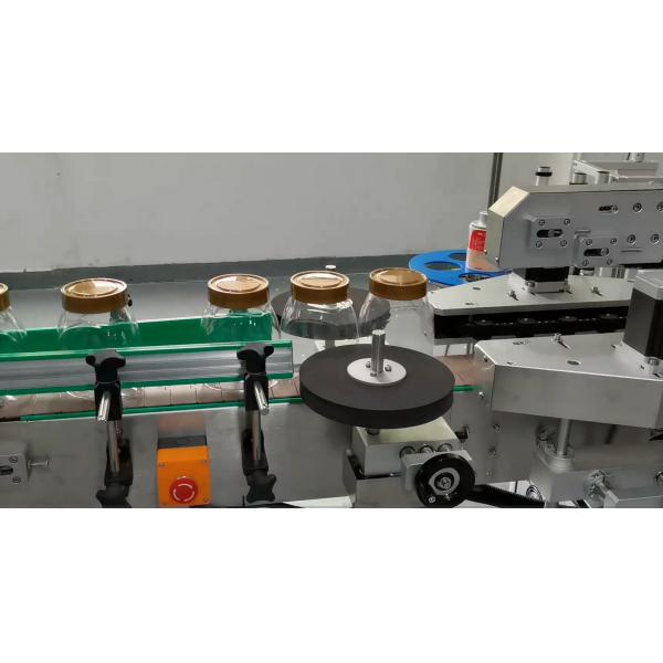 Double Side Sticker Label Applicator Machine For Plastic Glass Bottle Packaging Type Case