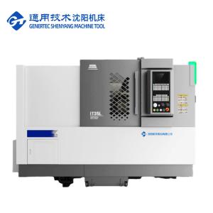Horizontal CNC Lathe Metal Lathe IT35L CNC Milling Machine SMTCL Slant Bed CNC Lathe