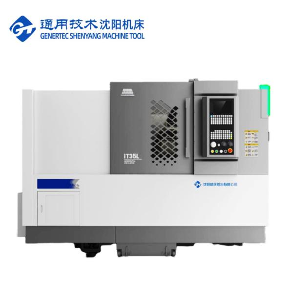 Horizontal CNC Lathe Metal Lathe IT35L CNC Milling Machine SMTCL Slant Bed CNC