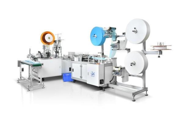 Quality Inner Earloop PLC 70pcs/Min Automatic Face Mask Manufacturing Machine for sale