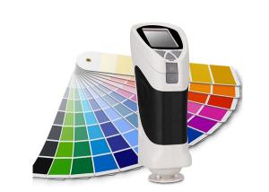 China Portable Dying Colour Measurement Spectrophotometer with 0.08 Repeatability on sale