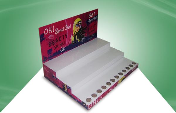 Quality Cardboard Counter Display Stand Cardboard Countertop Displays for Cosmetics for sale