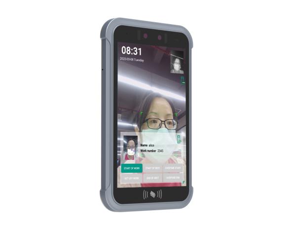 Quality Wide Dynamic Face Recognition Card Reader , 8" Time Attendance Access Control System 795g for sale